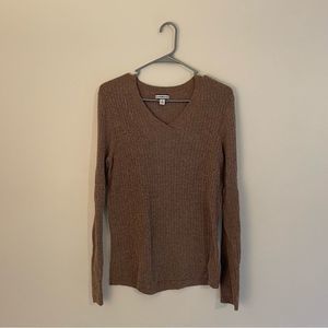 Croft & Barrow Tan Sweater - Medium